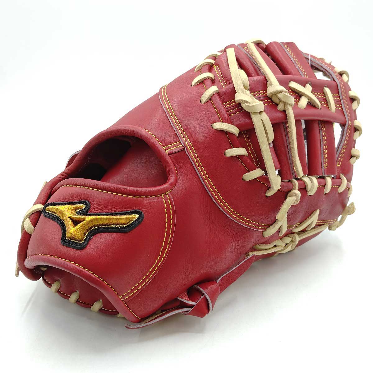 【中古・未使用品】ミズノプロ クラシック 硬式グローブ ファーストミット 一塁手用 クロスウェブ型 ブリック ブロンド 1AJFH30010 4680 MIZUNO PRO