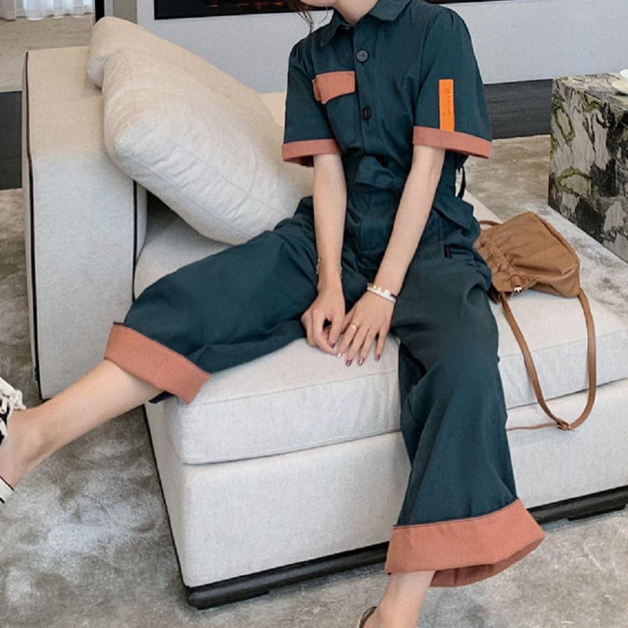 最新モデル登場！予約受付中ストリート フォーリンスタイル ジャンプスーツ レディース サマー 10代 20代 30代 40代 ファッション 10189