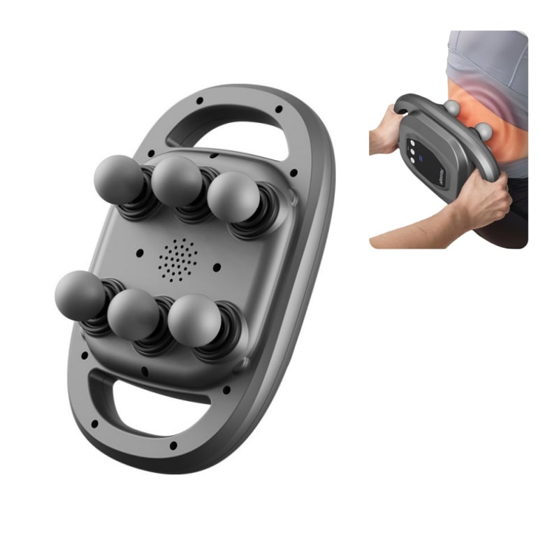 新型筋膜リリースガンマッサージガン筋膜リリースガン液晶ディスプレイ6頭9モード20段階調節電動マッサージャー器 マッサージャー筋膜リリースガン全身ケア リラックス ストレス解消ボディケア家電 プレ