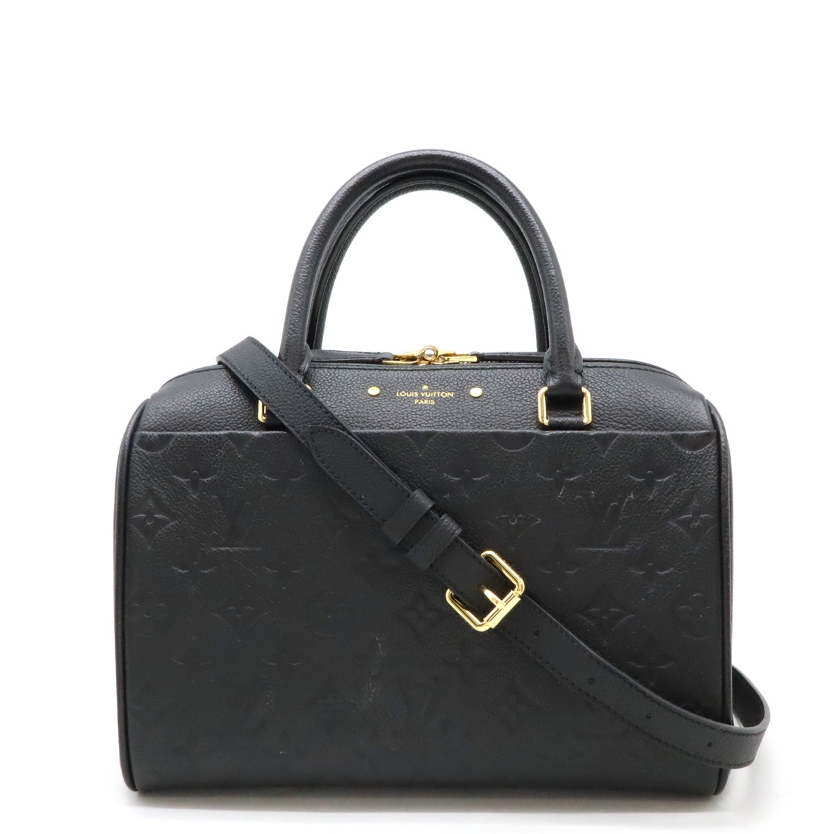 モノグラムアンプラント スピーディバンドリエール25 NM ハンドバッグ 2WAY ショルダーバッグ ノワール M42401