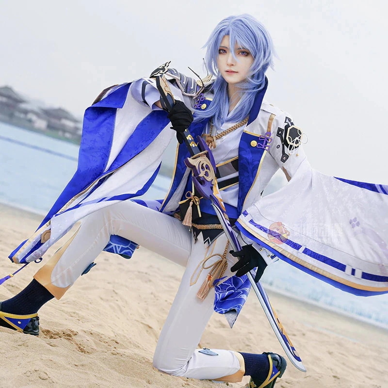 原神 げんしん genshin 神里綾人 コスプレ衣装 コスチューム ハロウィーン 仮装 学園祭期間限定30％