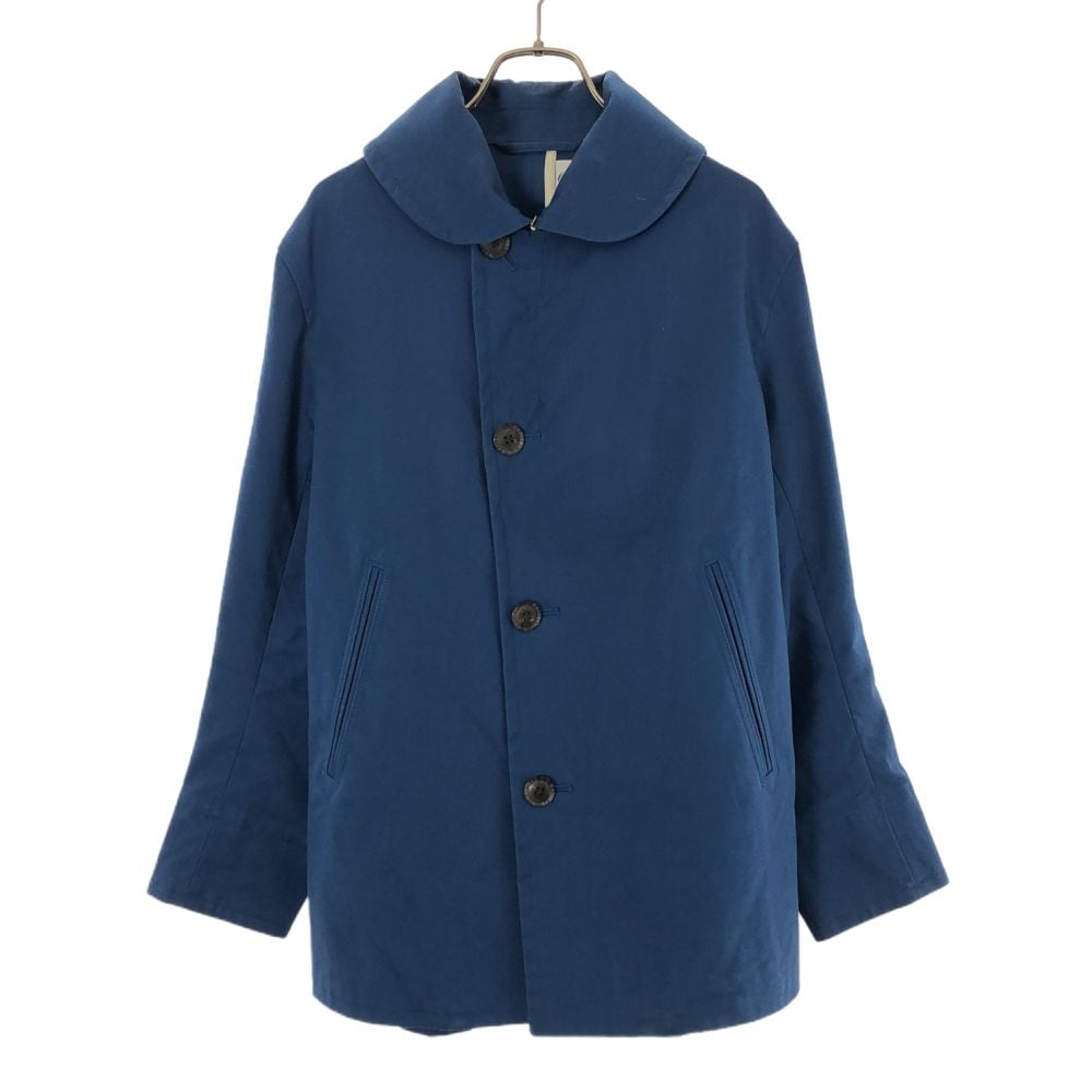 ジャケット 3 ブルー 丸襟 フード付 メンズ