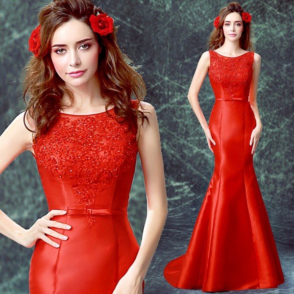 カラードレス 赤 安い 演奏会 結婚式 フォーマルドレス 二次会 花嫁 ロング パーティードレス 発表会 カクテルドレス 披露宴 イブニングドレス コンサート