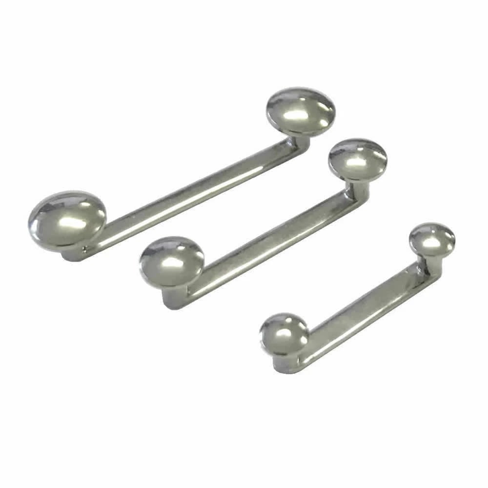 [ 14G チタングレード23 コの字型 ボディピアス ] チタン 極薄フラット サーフェイスバー ボディーピアス 90度 14ゲージ 14ga チタン 長いバーベル インプラント 埋め込み インダス