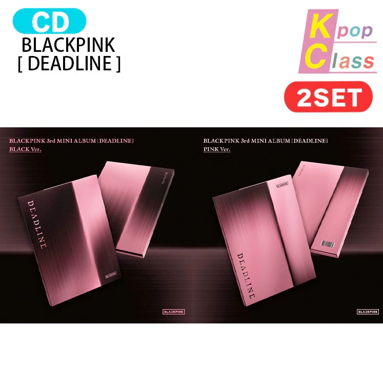国内発送 [当店限定特典付] BLACKPINK [ DEADLINE ] 2種セット 3rd Mini Album / 1次予約
