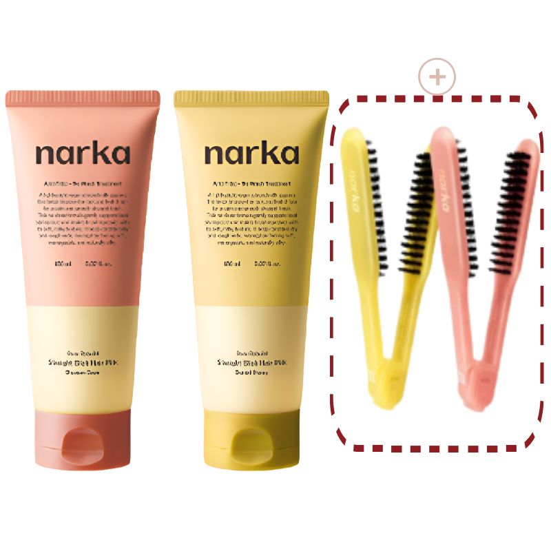 NEW コアリビルド ストレート スリック ヘアミルクSunset Honey/ Blossom Dawn 150mL (セット購入時ブラシ贈呈)