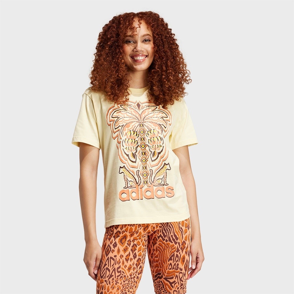 アディダス X ファーム Tシャツ-イージーイエロー/IV9759