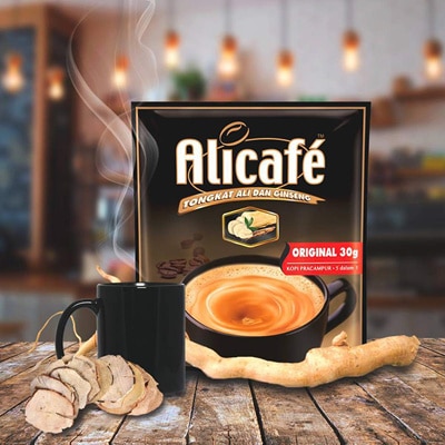 [ 3 packs ] Alicafe Tongkat Ali Ginseng Coffee