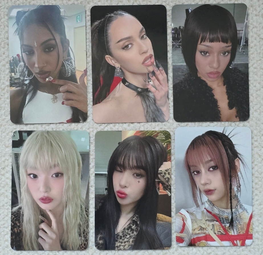 Qoo10] KATSEYE gnarlyトレカ br : KPOP