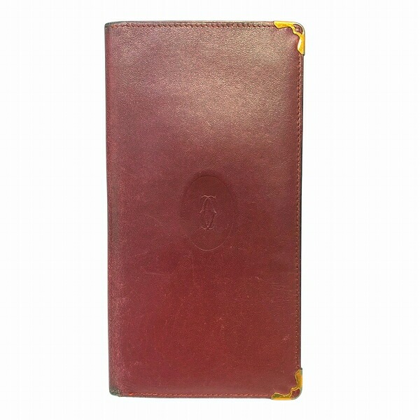 カルティエ Cartier マストライン 札入れ 長財布 メンズ 【中古】