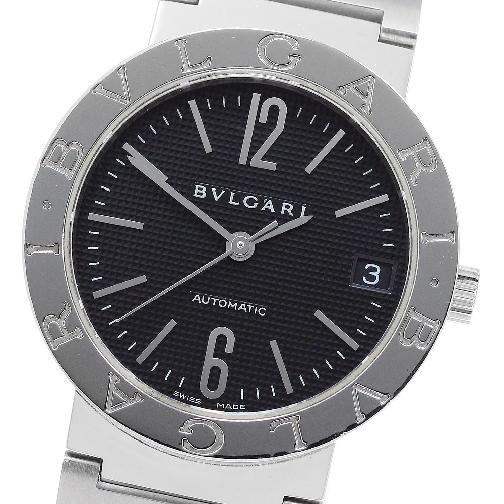 ブルガリ BVLGARI BB33SS ブルガリブルガリ デイト 自動巻き メンズ 箱付き_905826【中古】
