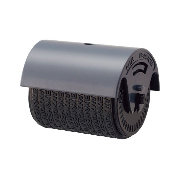 (まとめ) プラス 個人情報保護スタンプローラーケシポン 専用インクカートリッジ IS-007CM 1個 (×30セット)