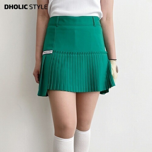 [メガ割りSALE]パンツ裏地アシメプリーツスカート・p388263