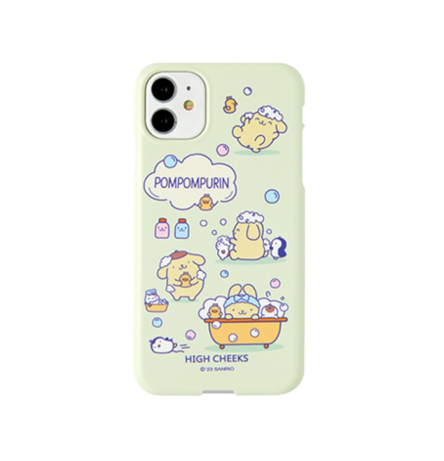 HIGH CHEEKS Pompompurin Hard iPhoneケース
