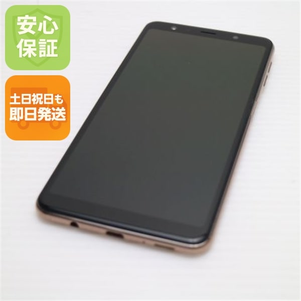 超美品 SIMフリー Galaxy A7 ゴールド スマホ 125