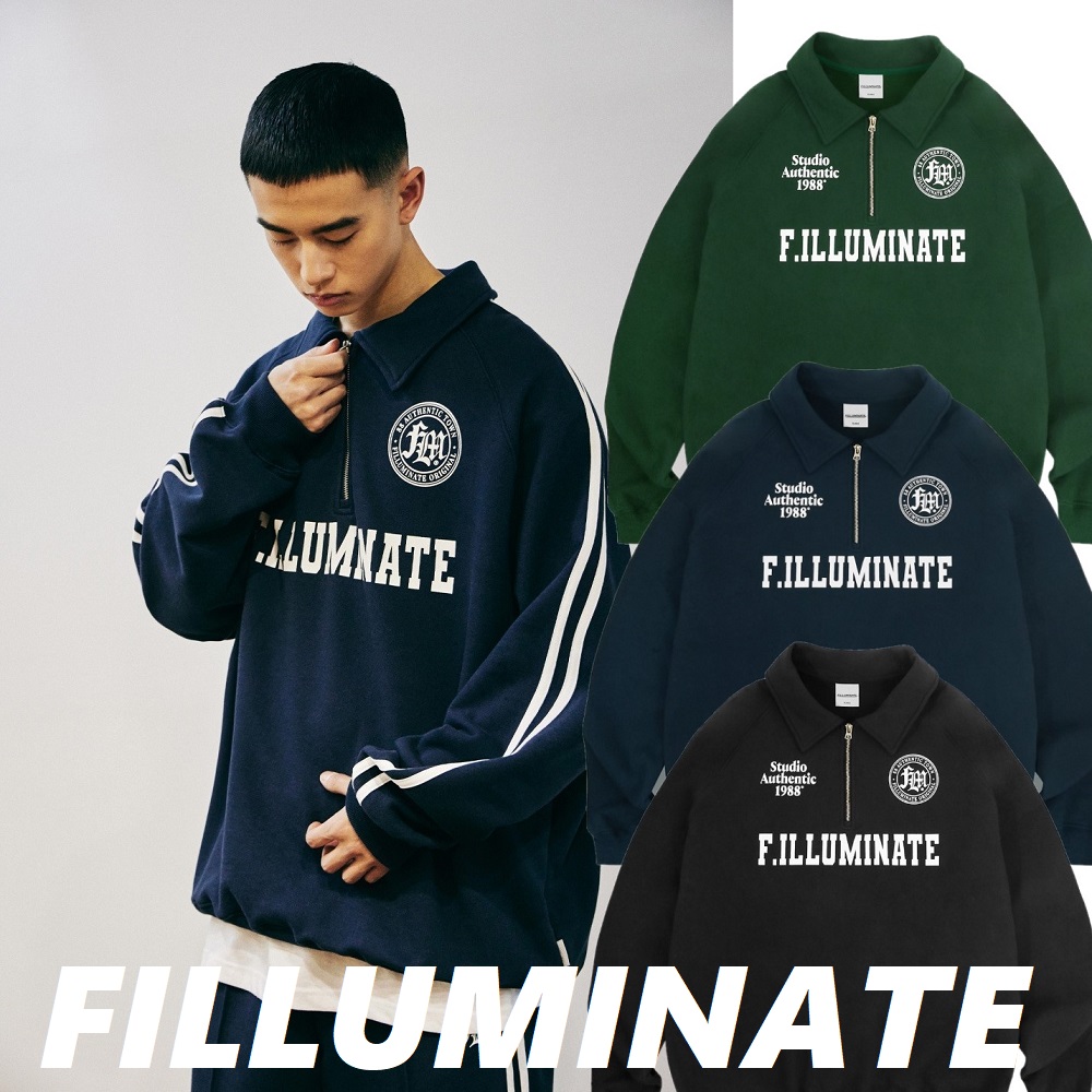 [FILLUMINATE] 2023 S/S FLMクラブスウェットハーフシャツ[3色] 6,304円