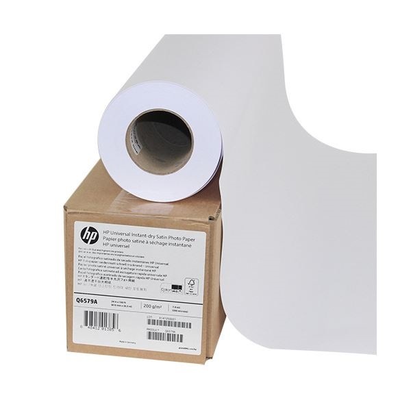 HP スタンダード速乾性半光沢フォト用紙24インチロール 610mmx30m Q6579A 1本 25,820円