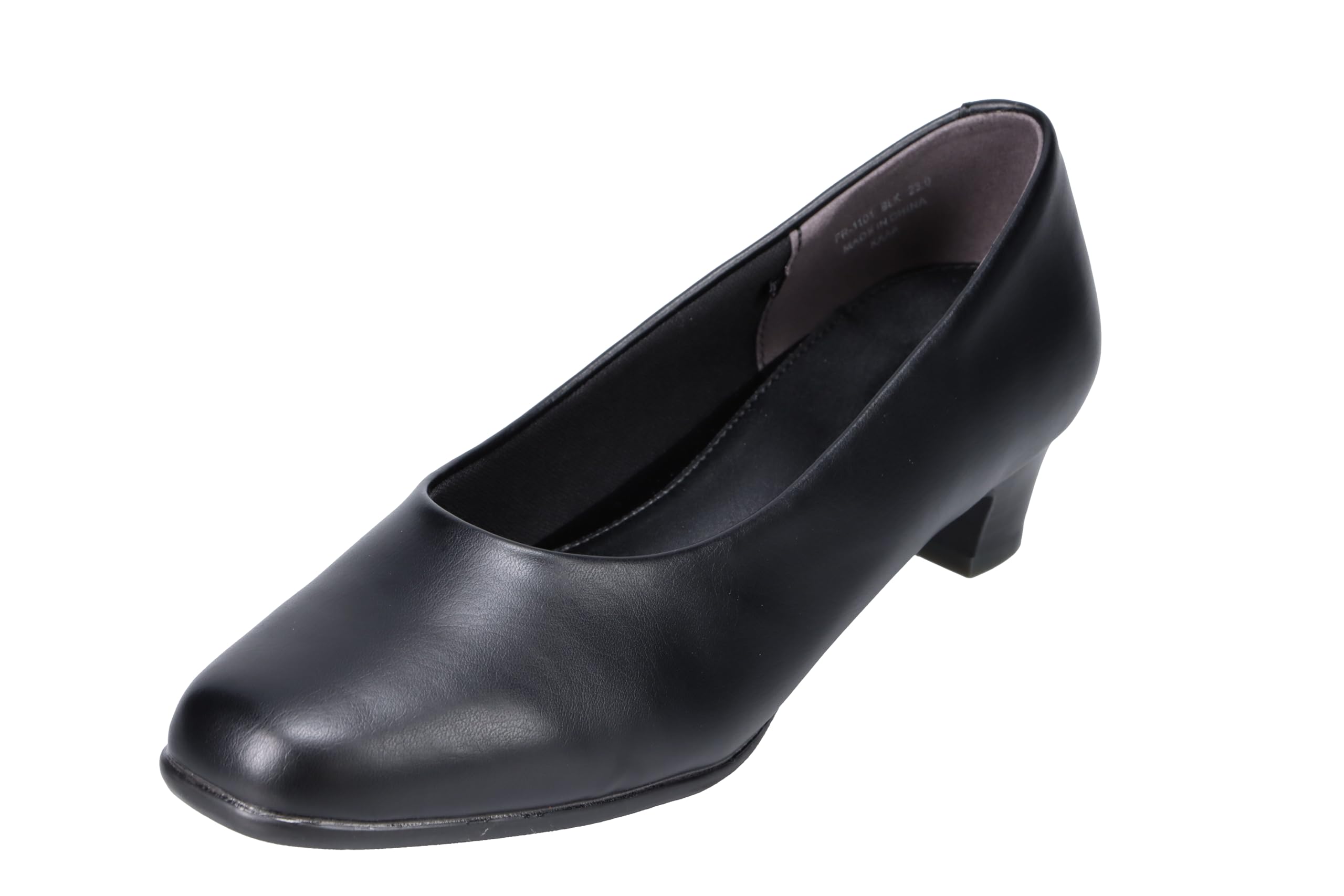 [フワラク] 発売累計販売足数70万足 もっとラクにがんばれるパンプス ブラック 24.5 cm 4E