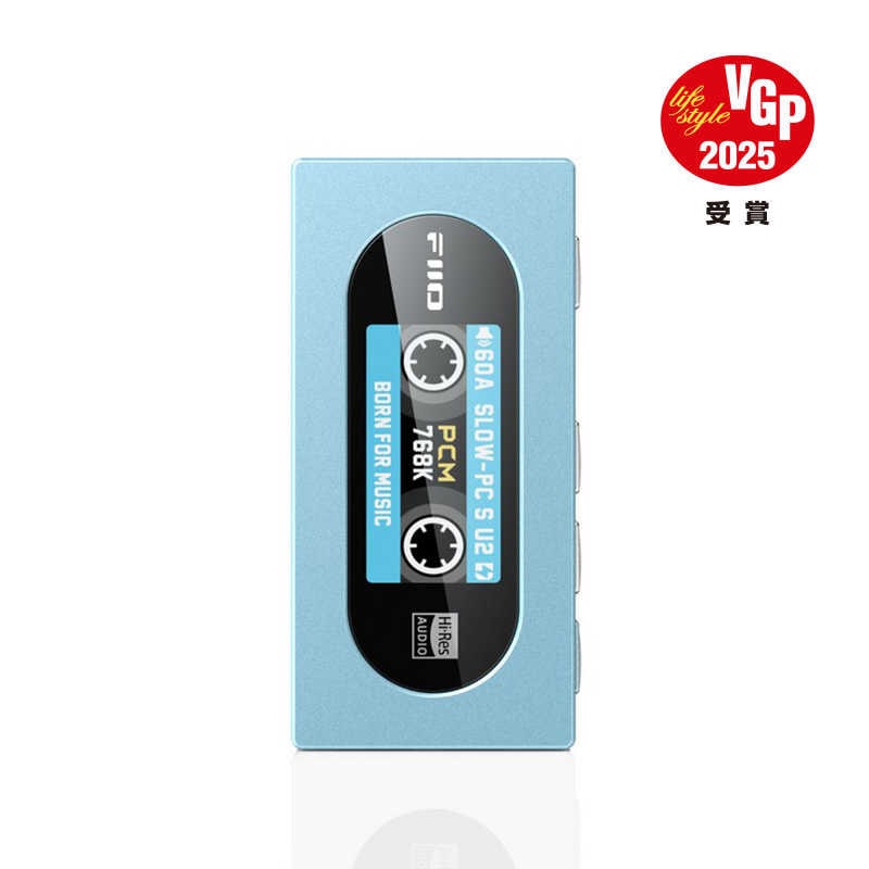 FIIO　USB DAC内蔵ポータブルヘッドホンアンプ Blue ［ハイレゾ対応 /DAC機能対応］　FIO-KA15-L