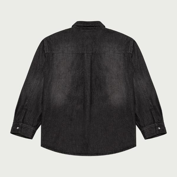 HC04 ワンポケット デニムシャツ ワンポケット デニムシャツ_ブラック 10540-020-810-10 (S41153422)