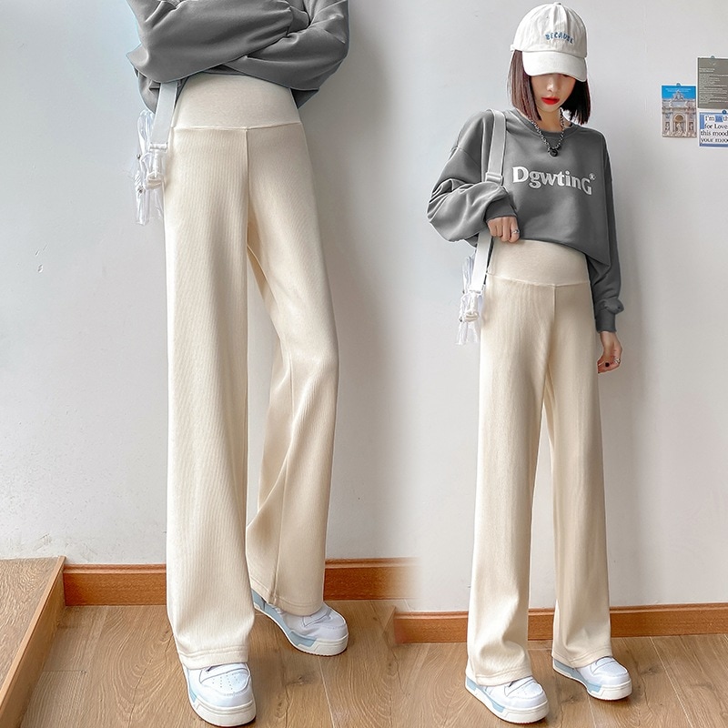 マタニティパンツ ボトムス パンツ ズボン 部屋着 ワイドパンツ ワイド ポリエステル かわいい 可愛い シンプル カジュアル おしゃれ お洒落 かっこいい 可愛い 女子 ラフ