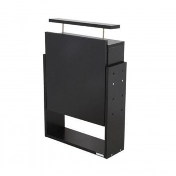 コレクションラック レギュラー専用上置き ハイタイプ 奥行19cm用 CR-T5519UH　BK/ブラック