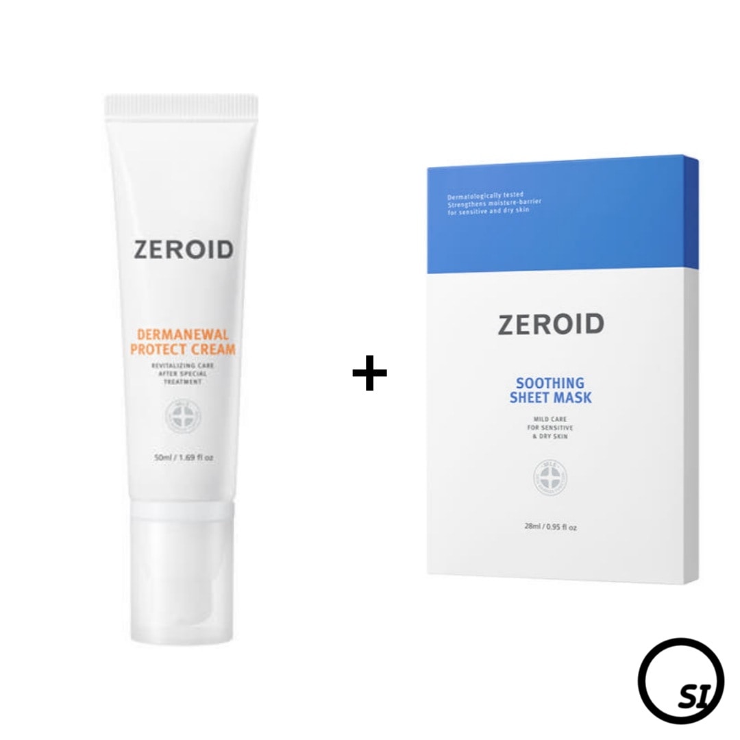 【SET】ザ·マニュエル プロテクト クリーム 50ml + スージング シート マスクパック 5枚