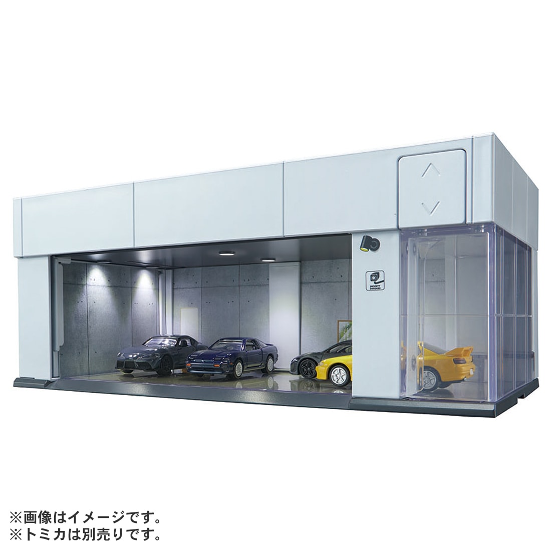 タカラトミー トミカ tomica GARAGE SILVER WHITE Standard Edition トミカ トミカガレージP シルバーホワイト スタンダード