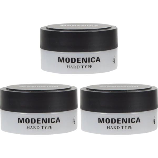 ナカノ モデニカ ワックス4 60g 3個セット ヘアワックス メンズ スタイリング エアリーな質感 プロ仕様
