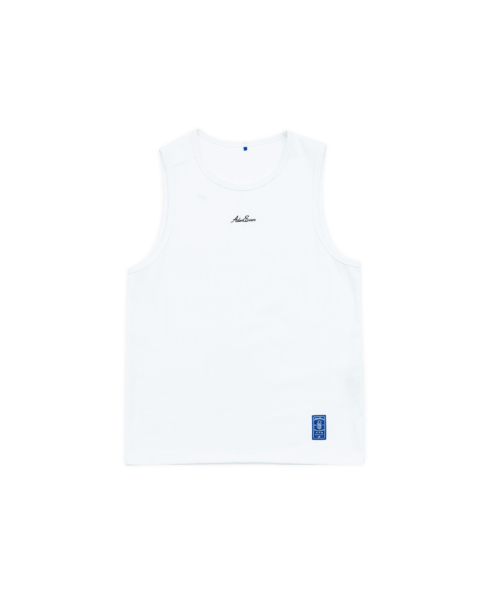 【ADERERROR】FELOH SLEEVELESS : WHITE
