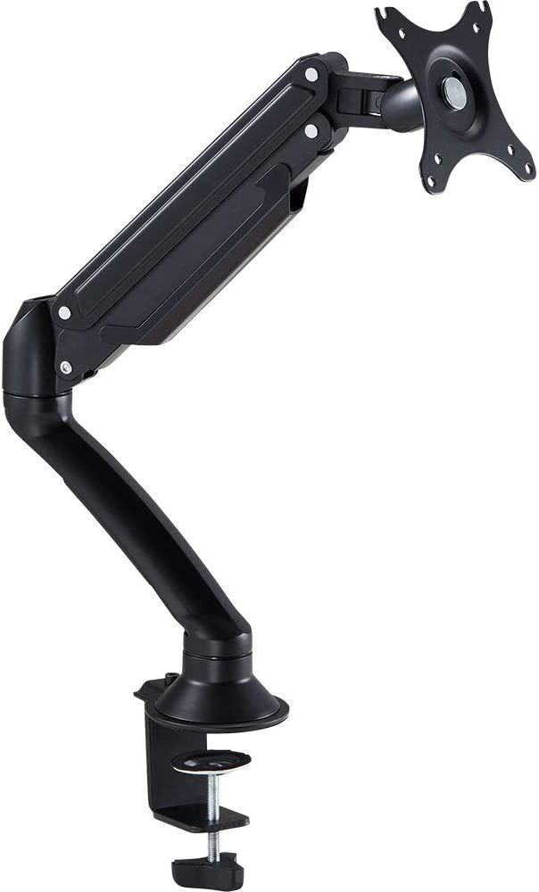 モニターアーム（1面3軸タイプ） ガススプリング式 黒 ARM130クロ