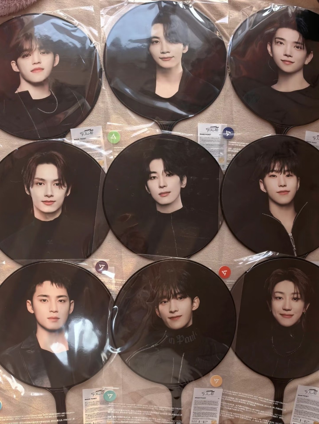 seventeen 仁川黒団扇 広州POPUP 公式グッズ メンバー選択