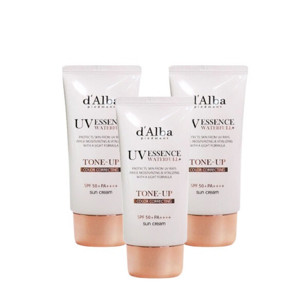 ダルバ ウォーターフル トーンアップ 日焼け止め 50ml x 3個 / 改善 / slm