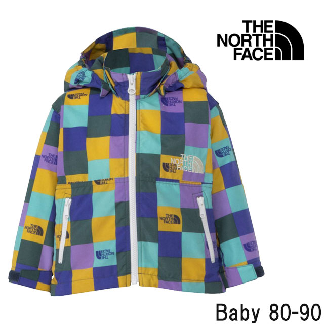 ザ・ノース・フェイス ウインドブレーカー ベビー キッズ ノベルティコンパクトジャケット NPB72311 アウター パーカー フード 男の子 女の子 子供服 ロゴプリント 総柄 トップス 上着 防寒 6,712円