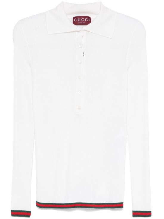 GUCCI Women Polo Shirts 810315XKD8J 9082 White