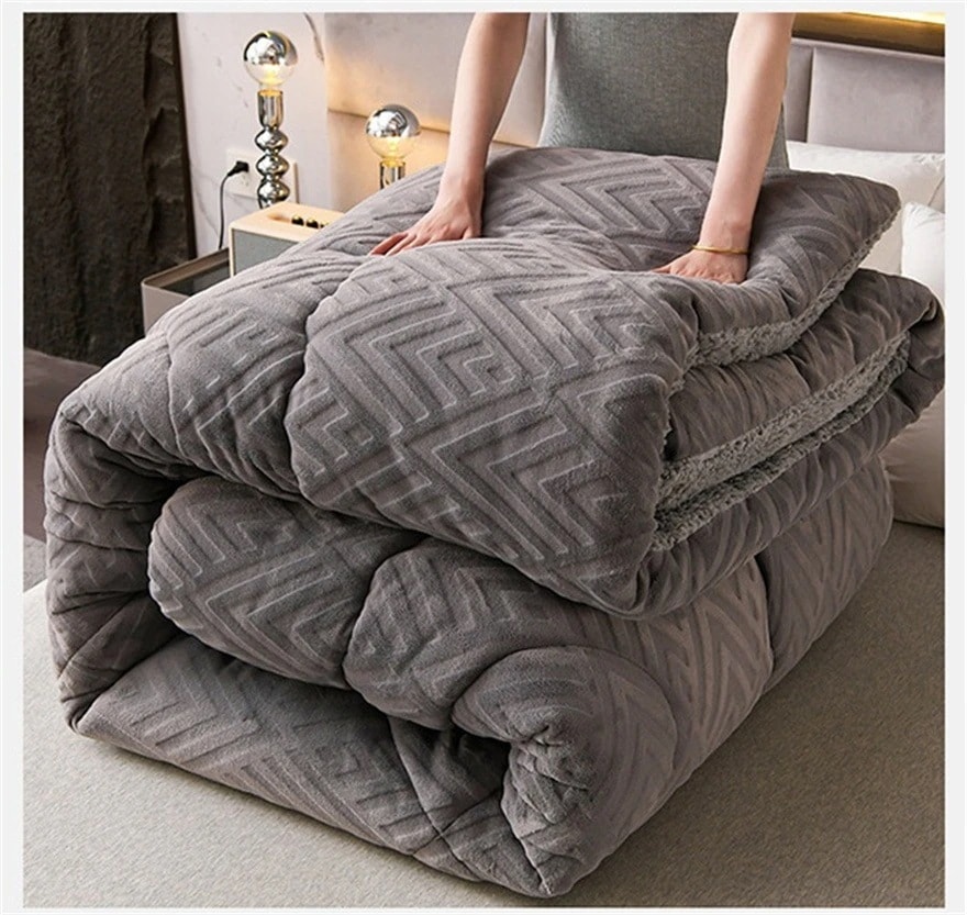 こたつ布団 長方形 無地 フランネル 掛け布団 シングル ダブル 発熱毛布 裏起毛 マイクロファイバー ボア 増量タイプ ボリューム感がたっぷり あったか もふもふ 厚手 冬用 寝具 抗菌防臭30%ま