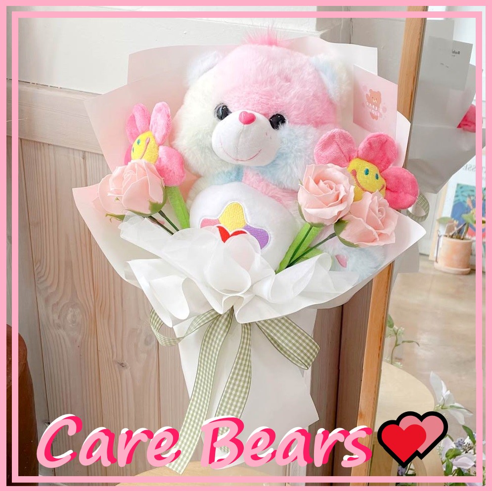 [RABBITHOLE] True Heart Bear/Care Bears Bouquet 2色 韓国人気 卒業式 / 学芸会 / ジャロン祭り / 入学式 / バレンタインデー / ホワイトデー
