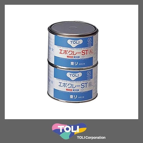 エポグレーST 4kg 東リ NSTEP-S 接着剤 糊 のり ビニル床材用 二液型 エポキシ樹脂系溶剤形 コンポジ ビニル床タイル用 耐湿工法用 業務用