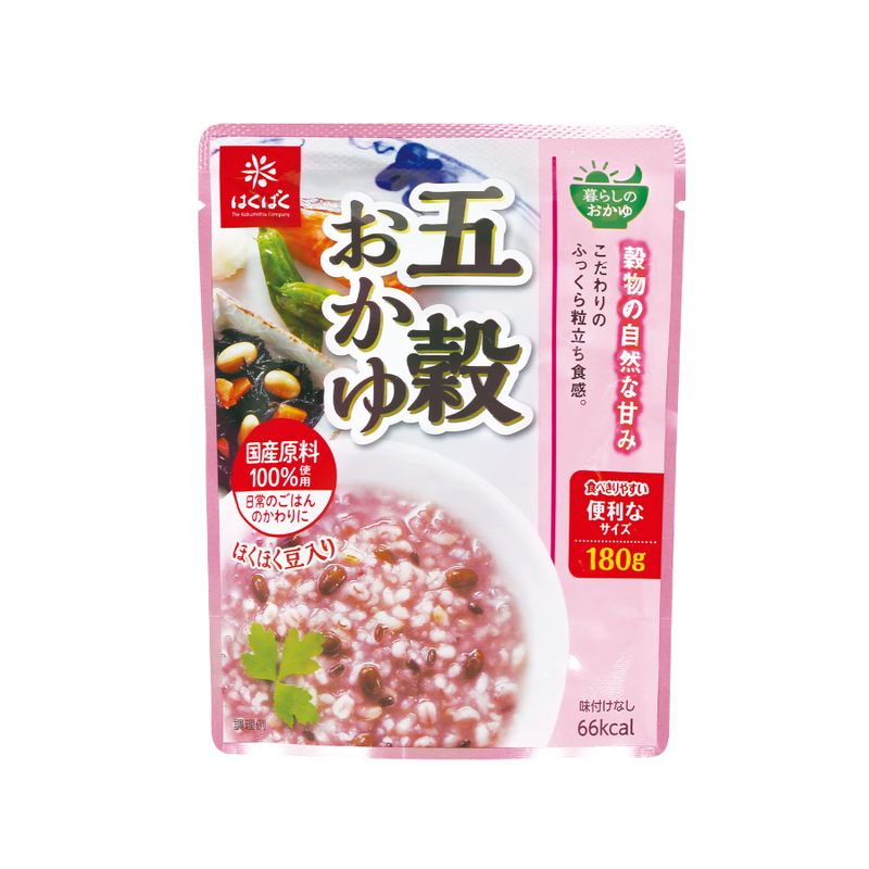 おかゆ 五穀おかゆ 180g×24袋(常温保存・簡単調理・即席・常備食)