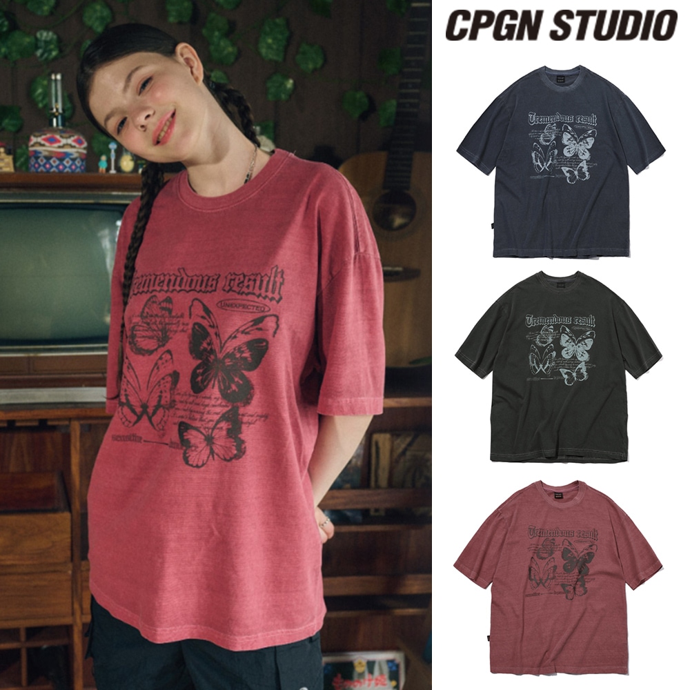 【CPGN STUDIO】23SS★ Tremendous Pigment Short Sleeve Tee MUSINSA | CPGN STUDIO Tremenders Pigment Short Sleeve Tee