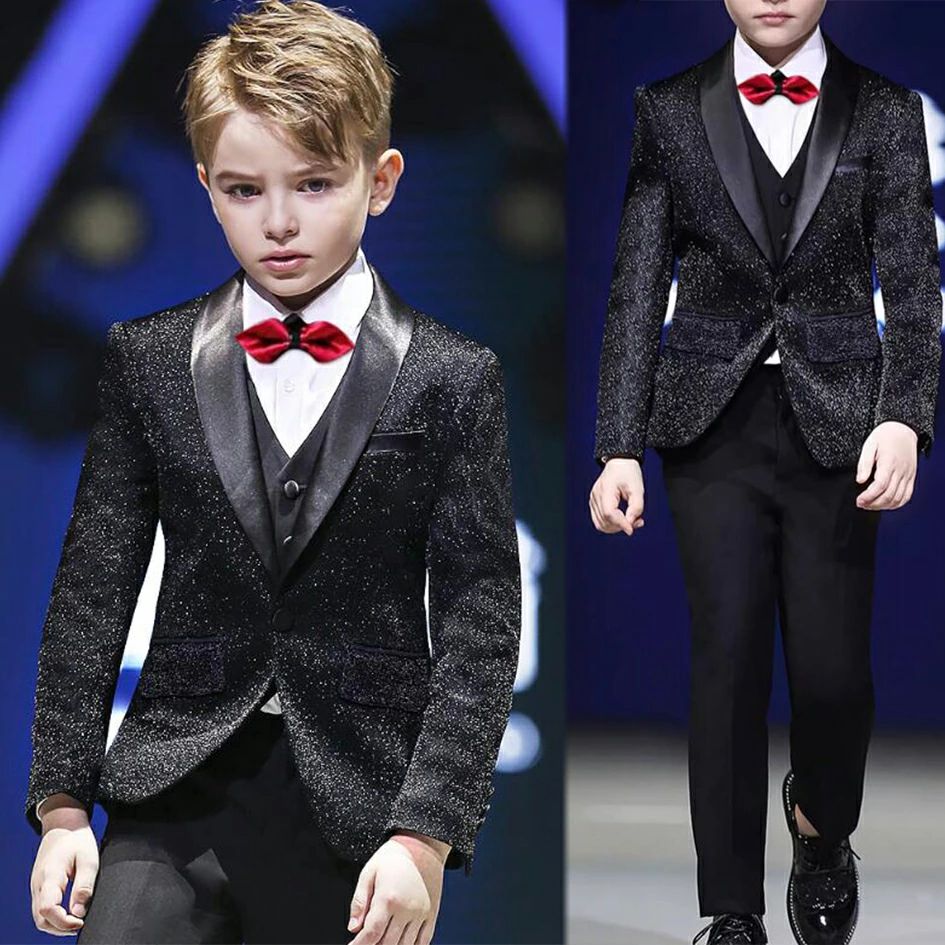 新製品が出回るキッズ礼服 子供フォーマルスーツセット 舞台スーツ 男の子紳士服 子供服 子供ジレ キラキラ 子どもタキシード スーツジャケット テーラードジャケット 子供 フォーマルセット 舞台衣キッ