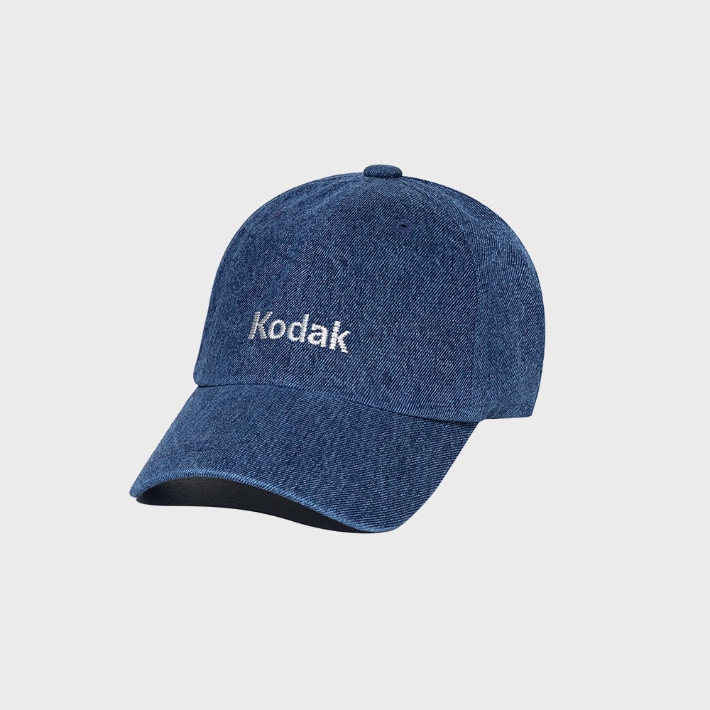 コダックアパレルデニムリラックスフィットボールキャップ DENIM