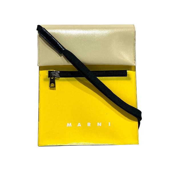 マルニ トライベカ ポーチ・オン・ストラップ SBMQ0036A0 P3572 バッグ【中古】