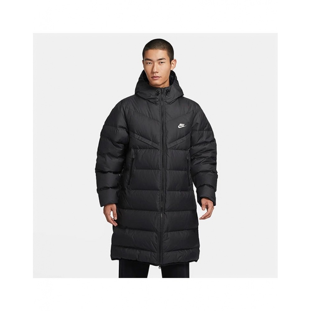 ナイキパッド入りジャンパーウィンドランナープリマロフトストームフィットフード付きパーカージャケット FB8180-010 S2311