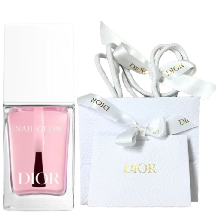 即納【ラッピング済みネイル グロウ送料無料】DIOR ディオール ネイル グロウ 10ml　紙袋付き