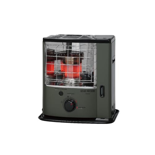 【トヨトミ】反射形 石油ストーブGEAR MISSION RS-GE23(G)オリーブ色 日本製 【