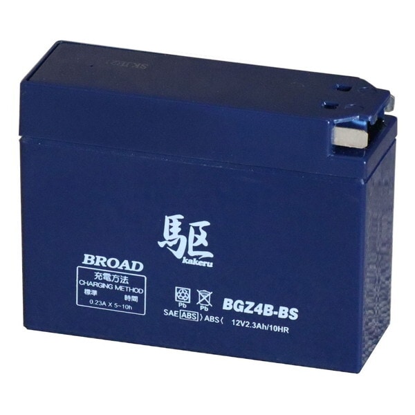 ブロード BGZ4B-BS 駆 2輪車用バッテリー 5,712円