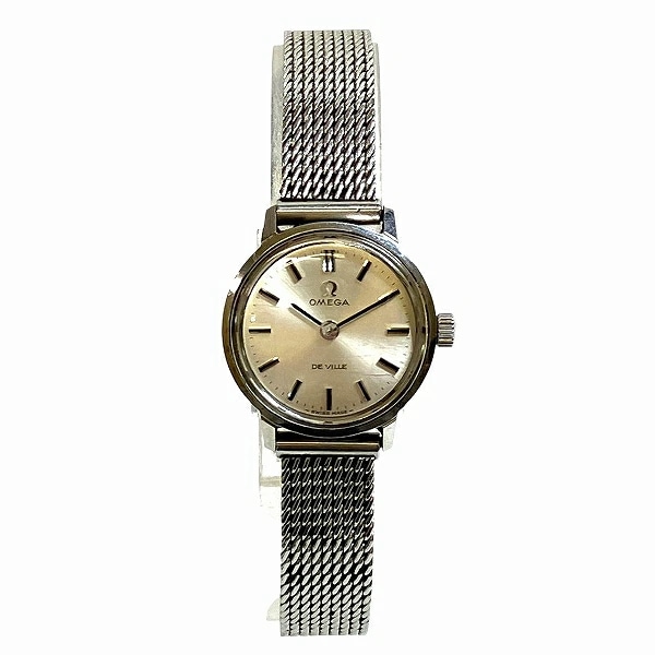 オメガ デビル TOOL101 手巻き 時計 腕時計 レディース 【中古】