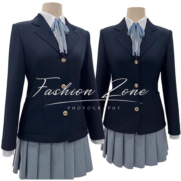 [数量限定]最安値に挑戦けいおん 風 平沢 唯 秋山 澪 制服 コスプレ衣装 cosplay ハロウィン 演出服 変装