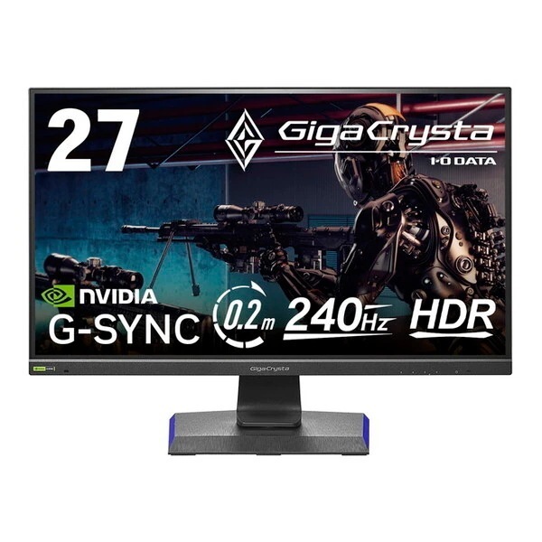 LCD-GCQ271UD ブラック 27型ゲーミングモニター